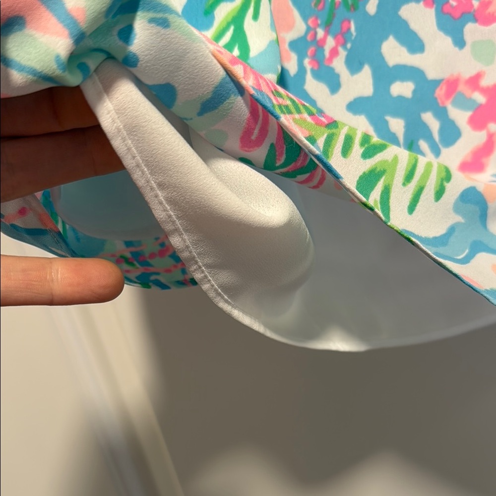 Lilly Pulitzer Multicolored Ruffled Camisole Top - Picture 3 of 4